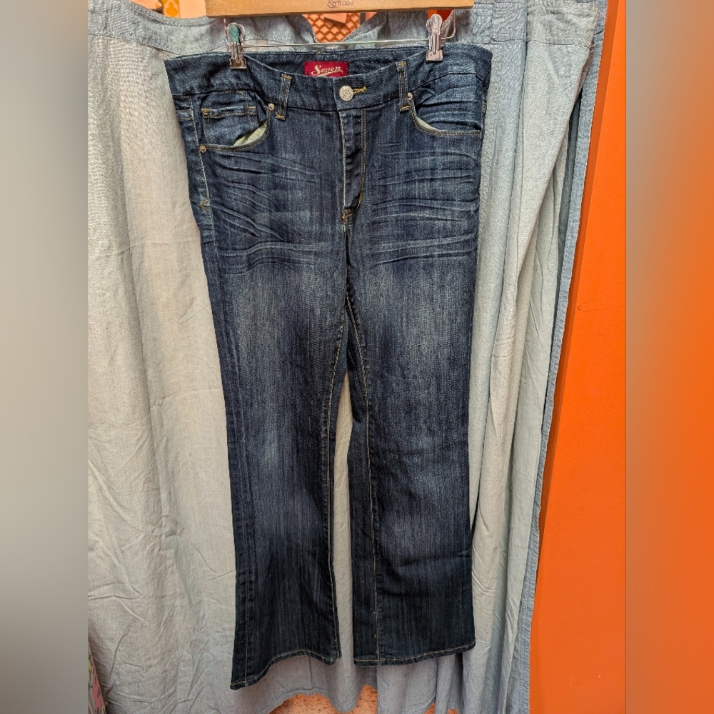 Seven Women's Jeans in Dark Blue